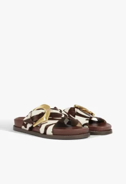 Lois Animal Print Sporty Sandal