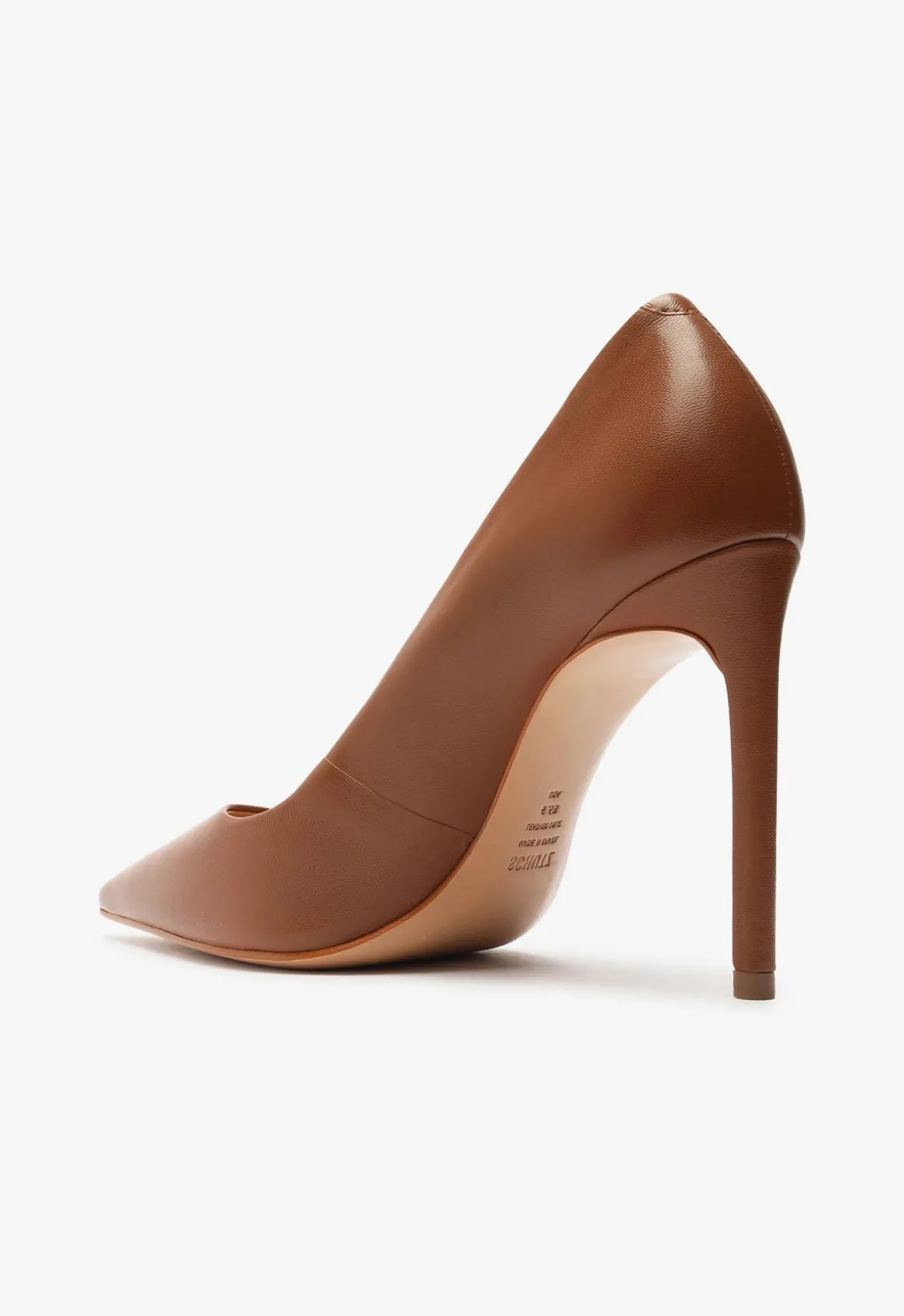 Lou High Stiletto Brown Pump