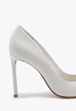 Lou High Stiletto White Pump