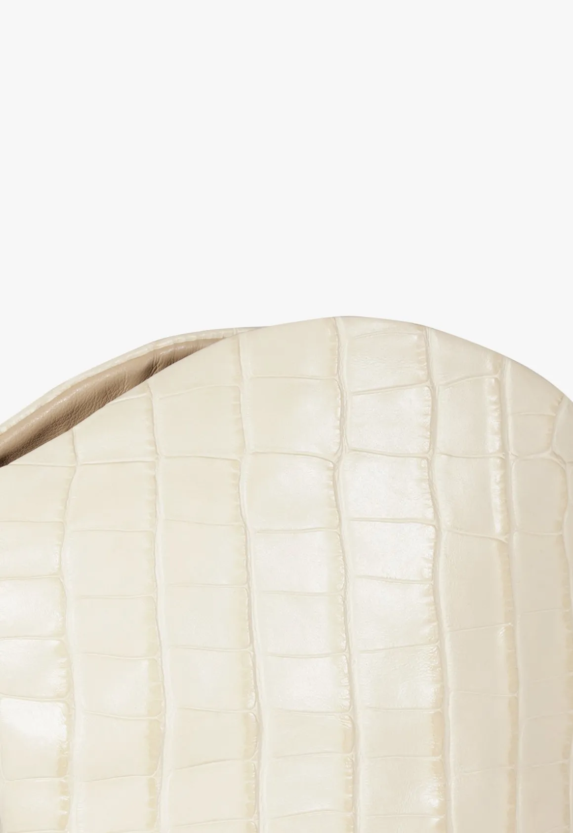 Maryana Block Crocodile-Embossed Leather Boot
