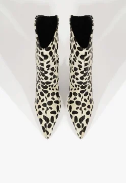 Maryann Curve Hair Calf Bootie