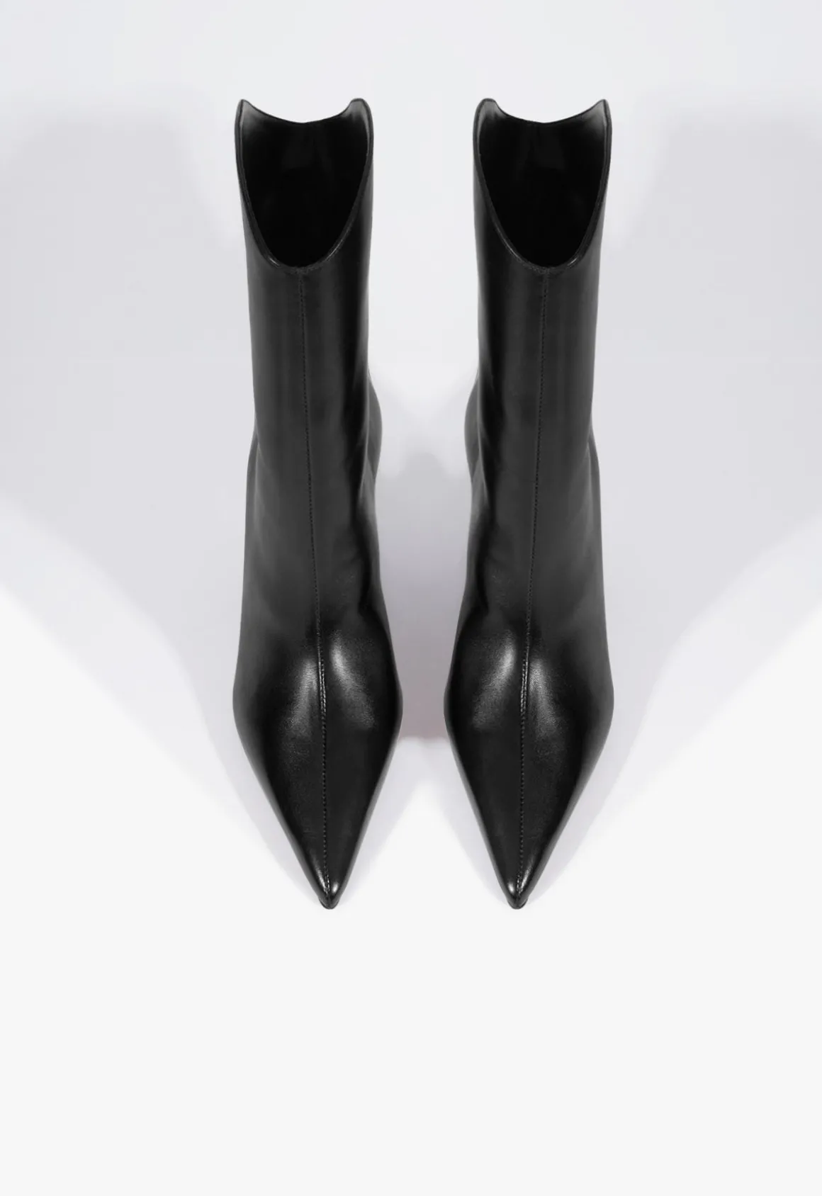 Maryann Curve Leather Bootie