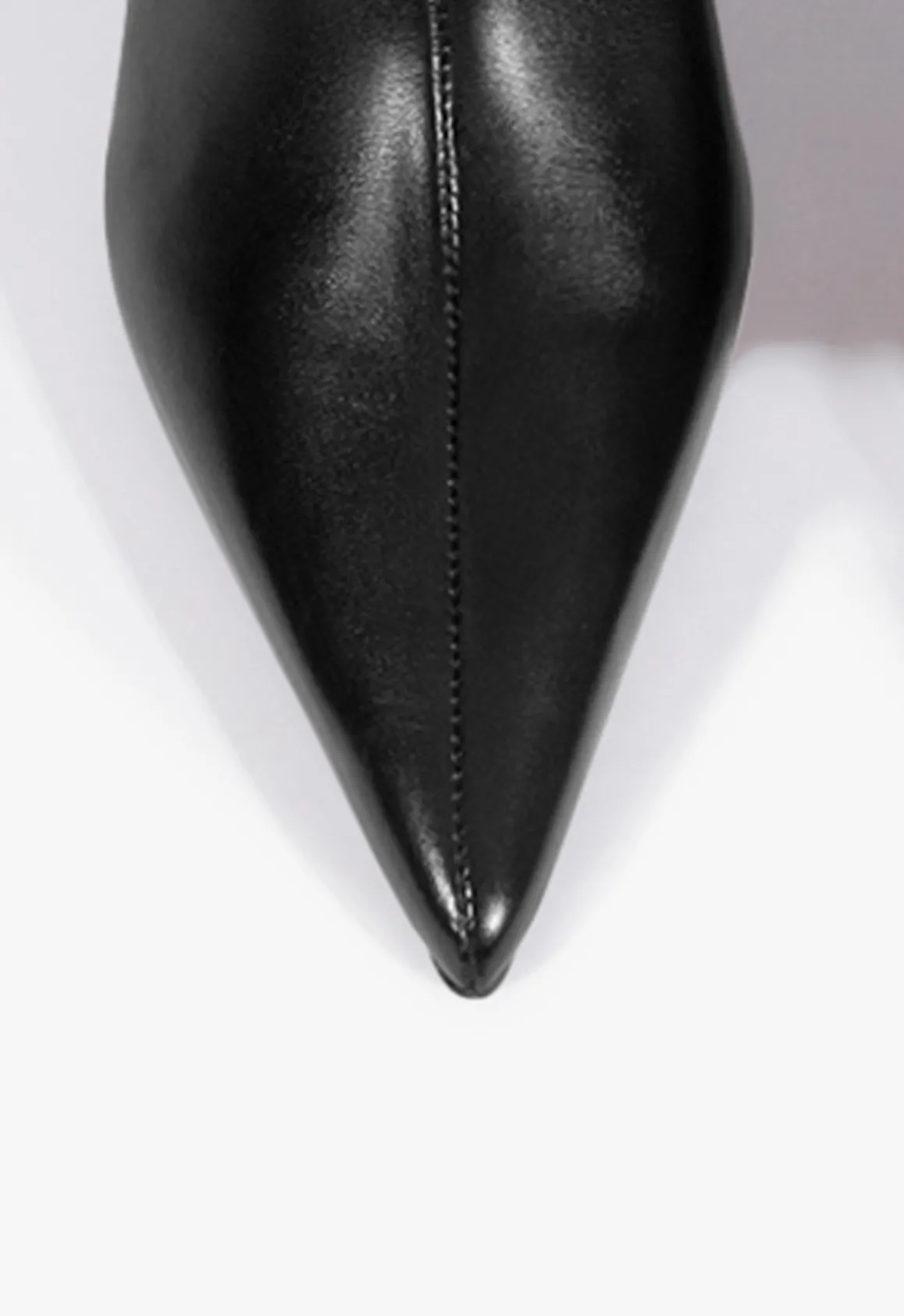 Maryann Curve Leather Bootie
