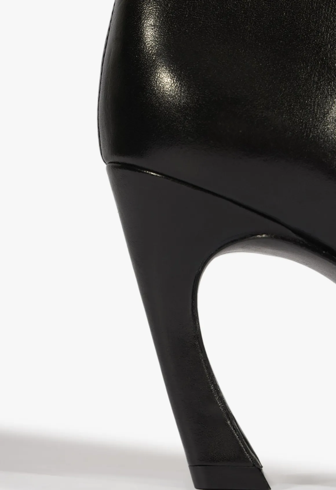 Maryann Curve Leather Bootie