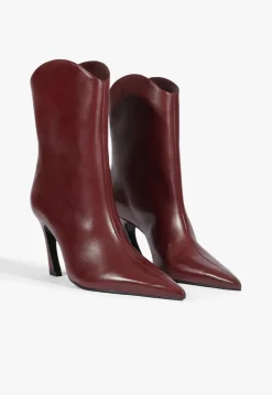 Maryann Curve Leather Bootie