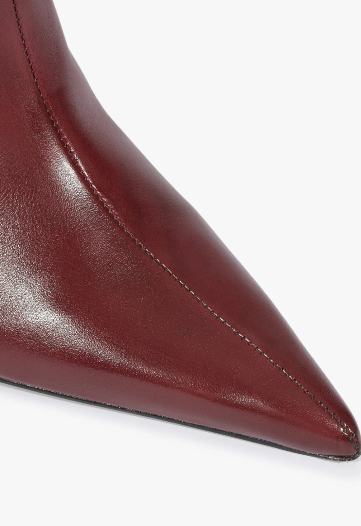 Maryann Curve Leather Bootie