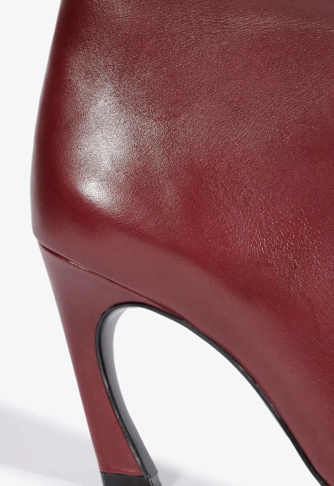 Maryann Curve Leather Bootie