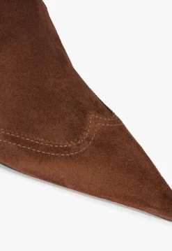 Maryann Curve West Suede Bootie
