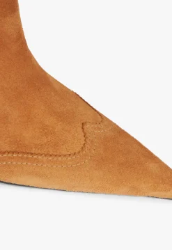 Maryann Curve West Suede Bootie