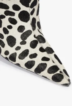 Maryann Up Curve Hair Calf Boot