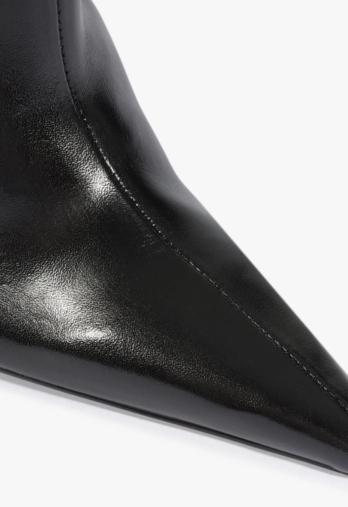 Maryann Up Curve Leather Boot