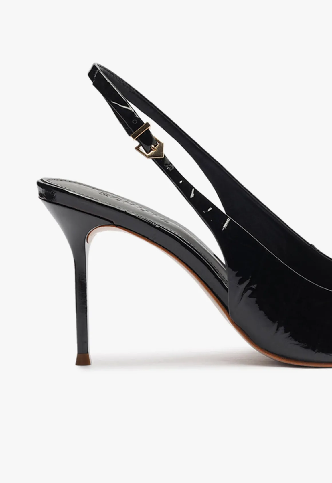 Paola High Stiletto Black Pump