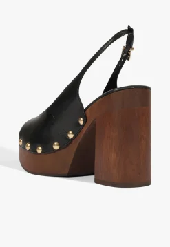 Rose Sling Leather Sandal