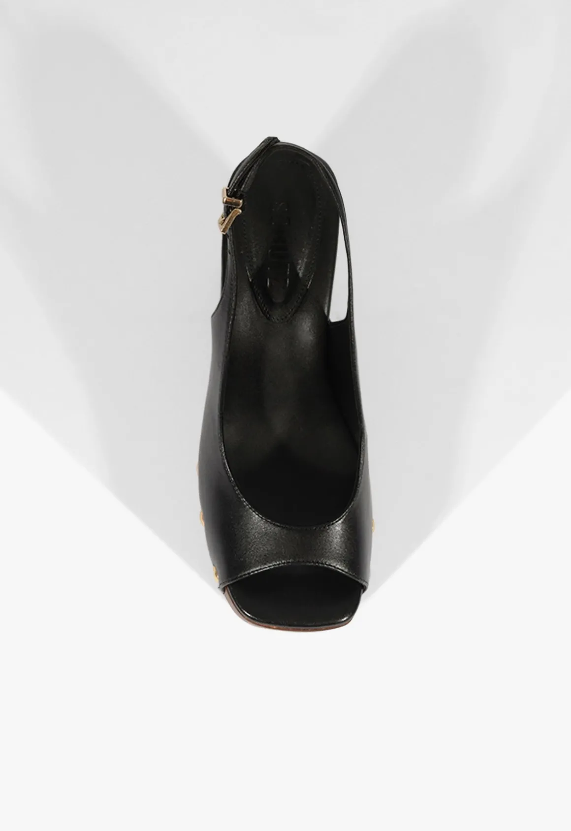Rose Sling Leather Sandal