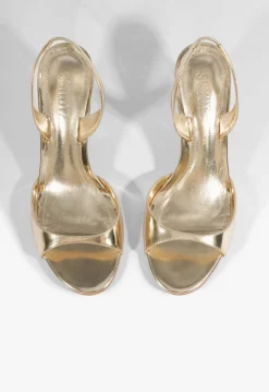 Scarlett Sling Mid Metallic Sandal