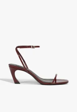 Siena Curve Mid Patent Sandal